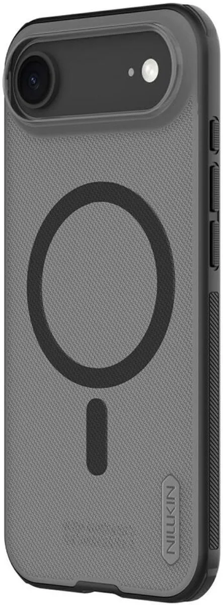 Nillkin Frosted Shield Hoesje iPhone Air - MagSafe - Transparant Zwart - afbeelding 6 van 6