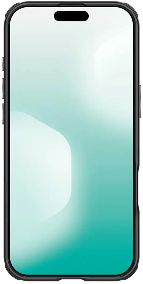 Nillkin Frosted Shield Hoesje iPhone Air - MagSafe - Transparant Zwart