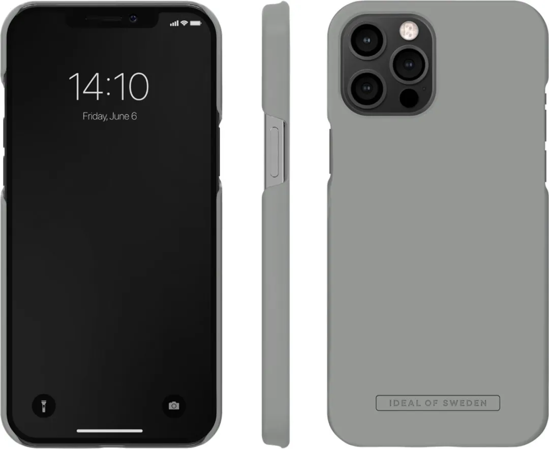 iDeal of Sweden Seamless Hoesje iPhone 12 Pro Max - Grijs - IDFCSS22-I2067-409