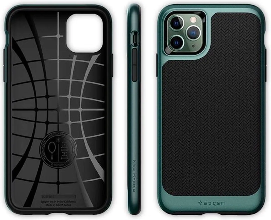 Spigen Neo Hybrid TPU iPhone 11 Pro Hoesje - Groen - ACS00421
