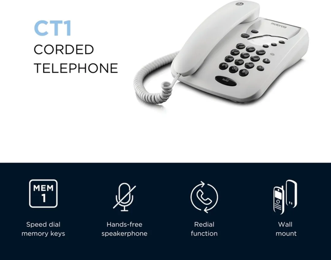 Motorola CT1 Telefoon - Wit