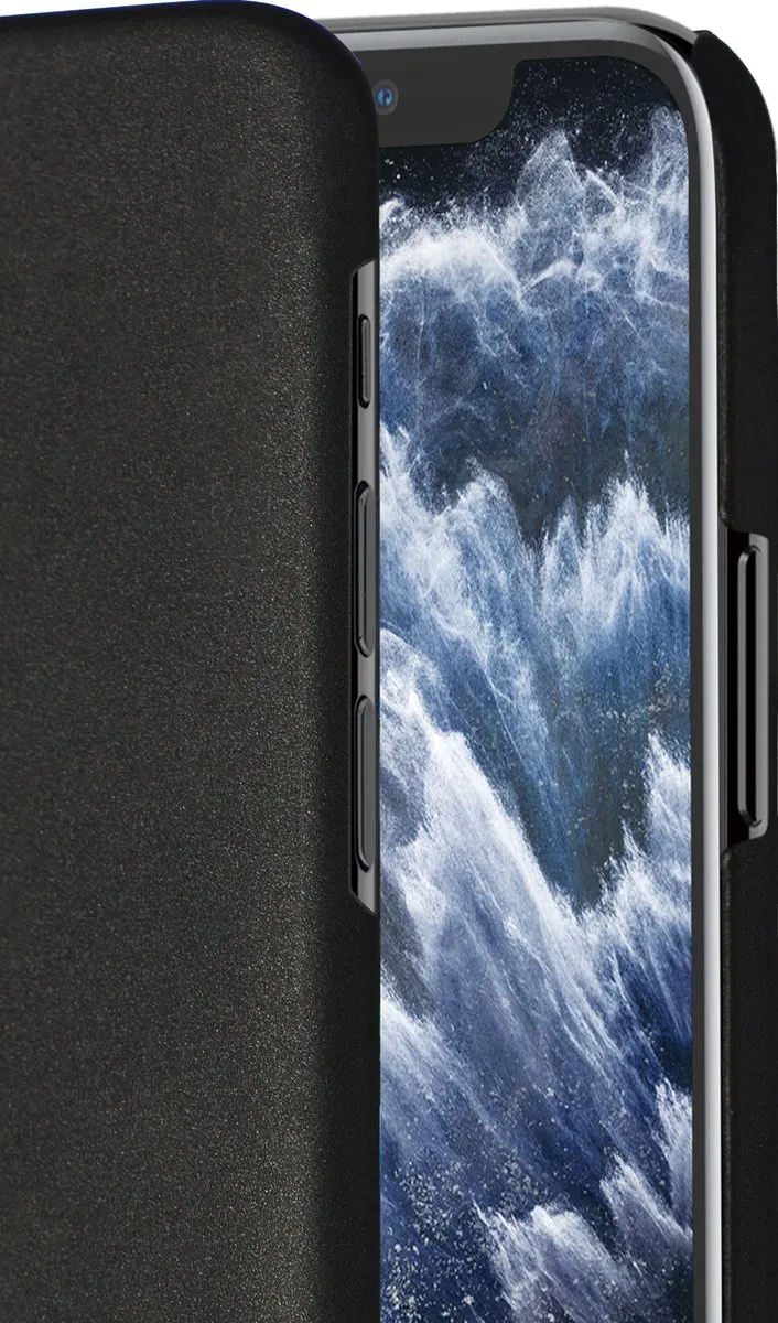 Azuri Metallic Cover iPhone 11 Pro Max/XS Max - Zwart - AZCOVMETIPH11PMX-BLK - afbeelding 6 van 6