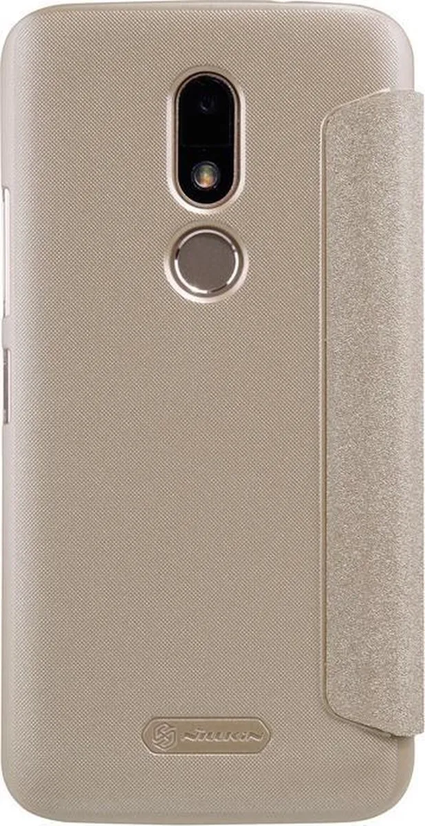 Nillkin New Sparkle S-View Book Case Moto M - Goud