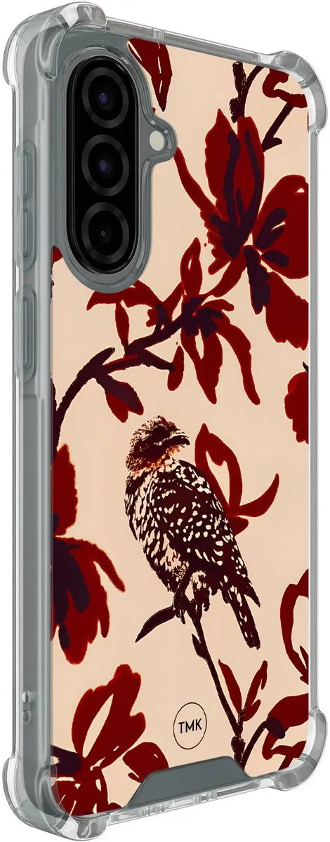 Casevibes Shockproof Hoesje Samsung Galaxy A57 S/A57/S/002 - Rood Bloemenpracht