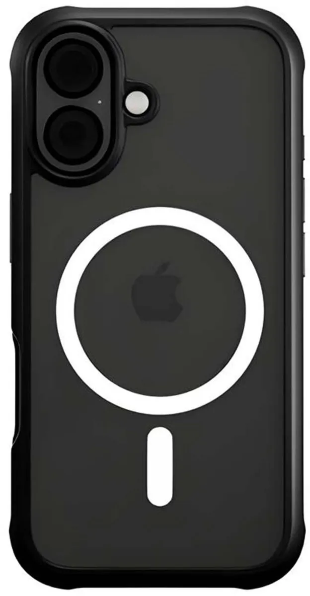 Cygnett iPhone 17 MagTitan MagSafe Hoesje - Doorzichtig zwart - CY5605CPMAG