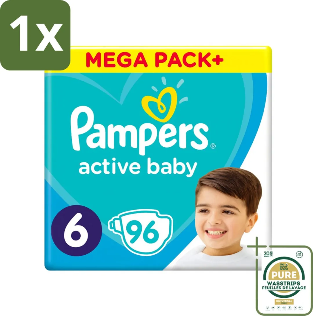 Pampers Active Baby Luiers Maat 6