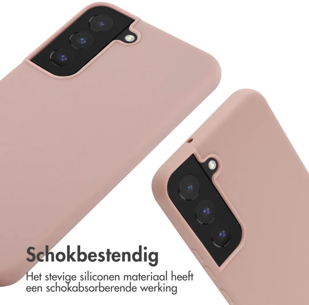 Imoshion Hoesje Samsung Galaxy S22 - Siliconen - Sand Pink