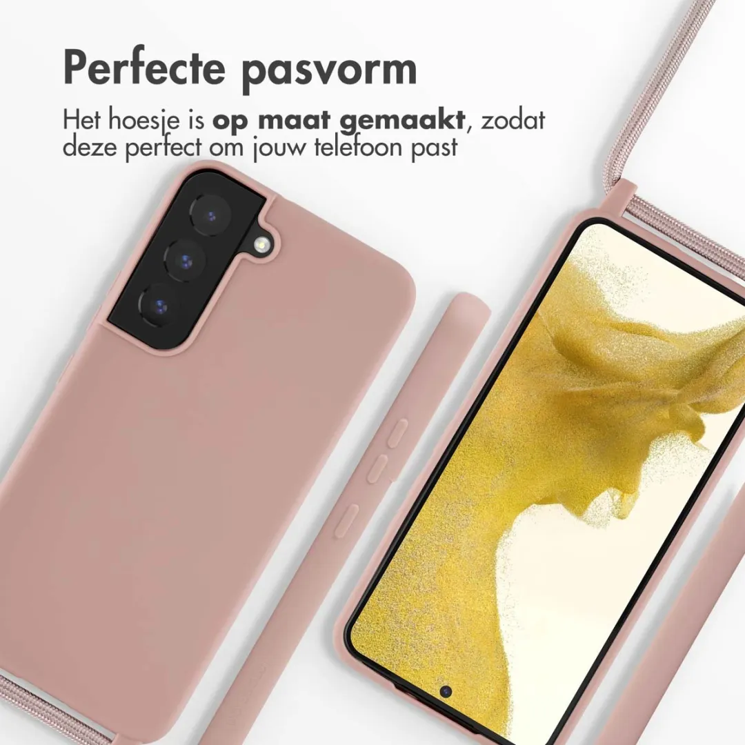 Imoshion Hoesje Samsung Galaxy S22 - Siliconen - Sand Pink - afbeelding 6 van 6