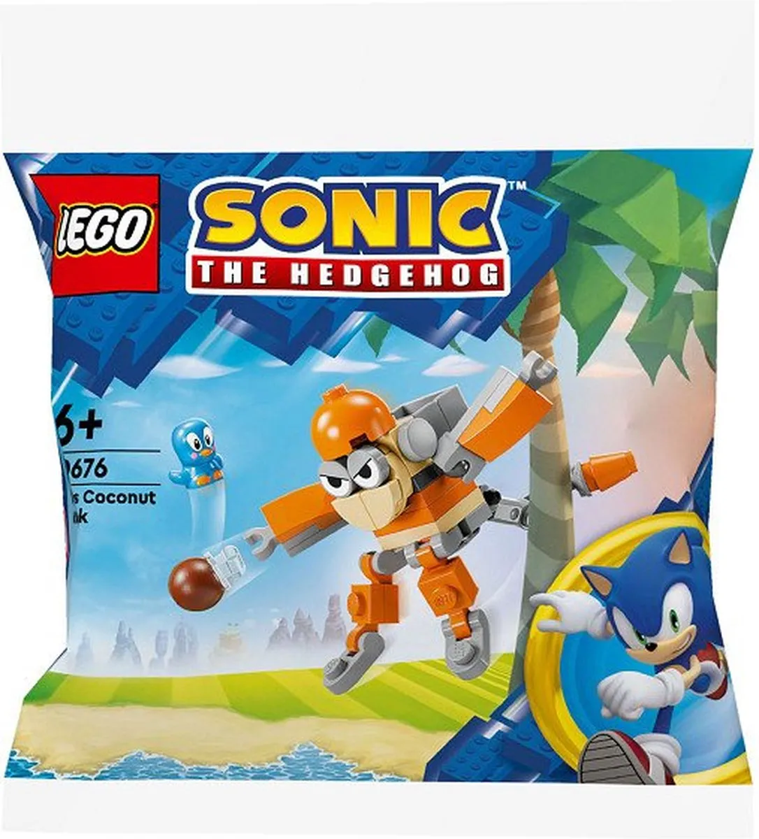LEGO Sonic Kiki's Kokosnootaanval 30676 - 42 Stukken