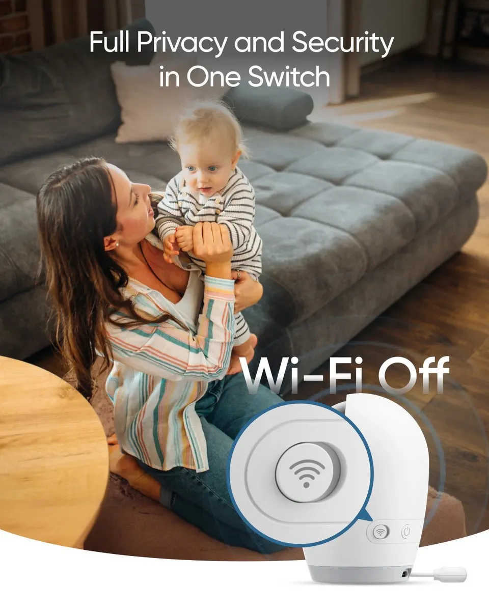Eufy Baby E21 Babyfoon 4K Camera - Wit