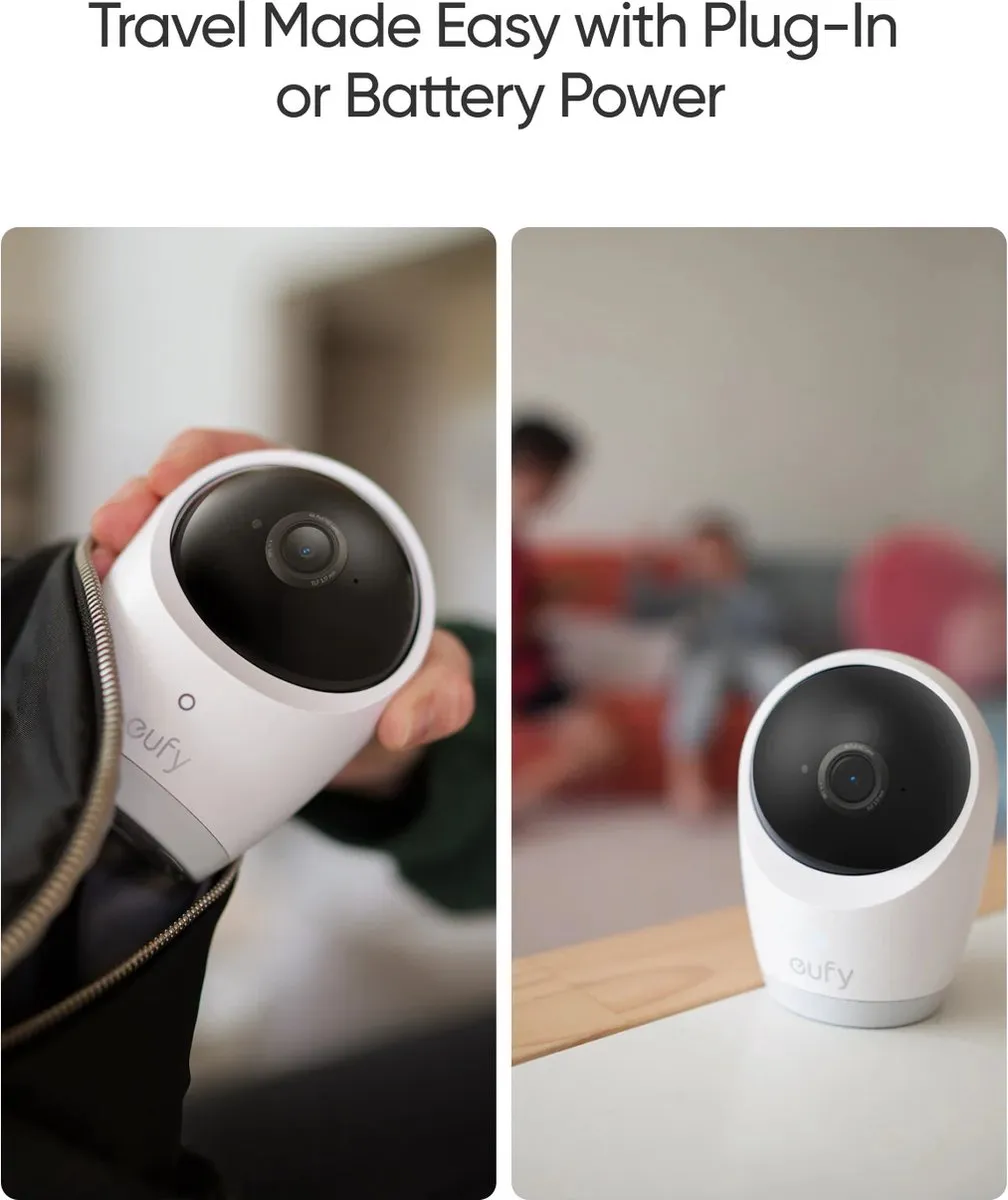 Eufy Baby E21 Babyfoon 4K Camera - Wit