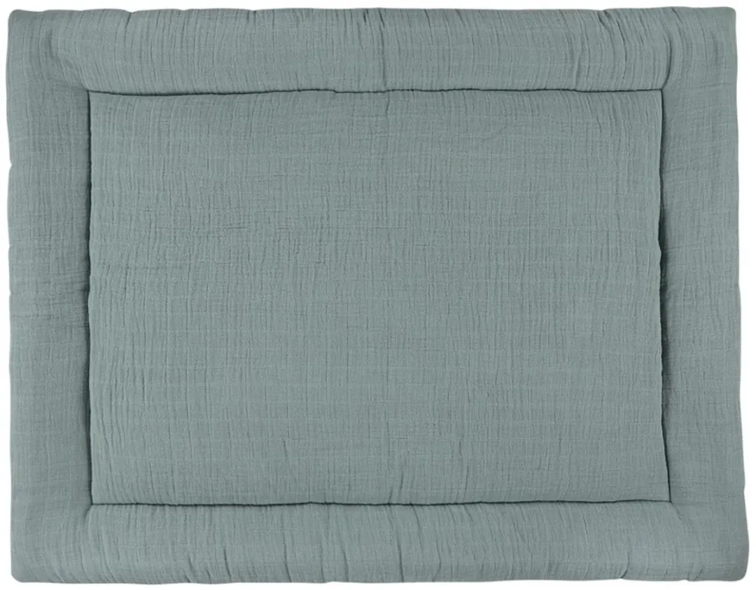 Trixie Parklegger Bliss Petrol Boxkleed 75x95cm - Biologisch katoen - Blauw