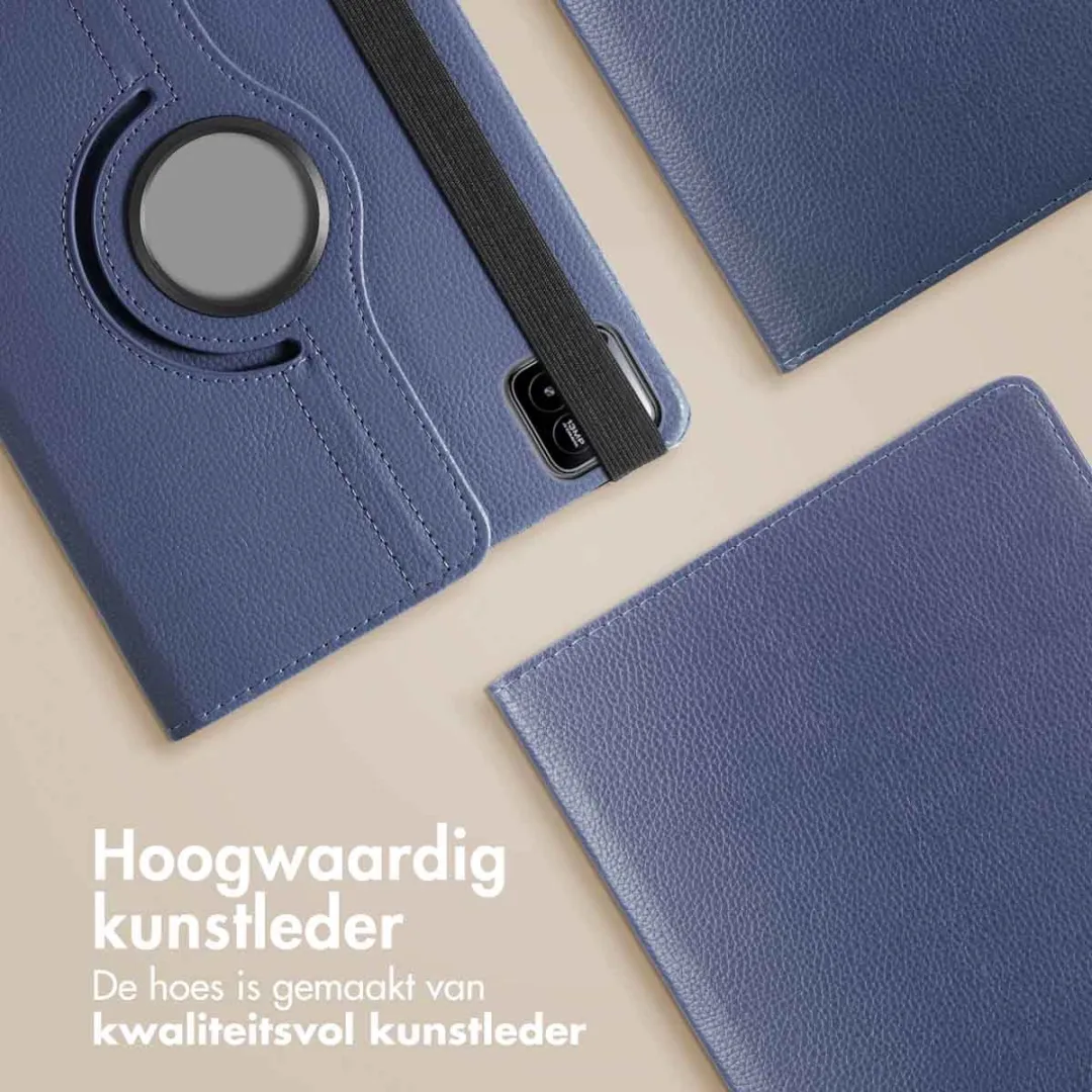 imoshion Tablethoes SH00085514 - Xiaomi Pad 7/7 Pro - 360° Bookcase - Donkerblauw