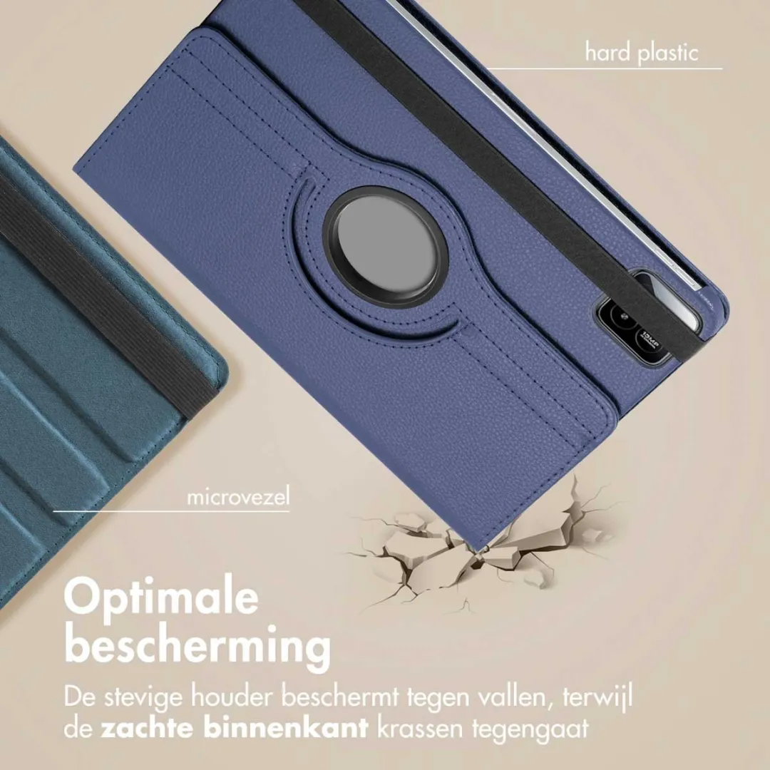 imoshion Tablethoes SH00085514 - Xiaomi Pad 7/7 Pro - 360° Bookcase - Donkerblauw