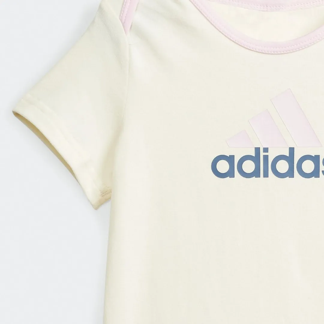 Adidas Rompertje met mutsje - Maat 92 Roze