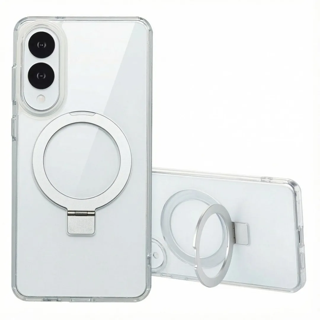 Accezz Hoesje Samsung Galaxy S25 Edge Magnetische Ring