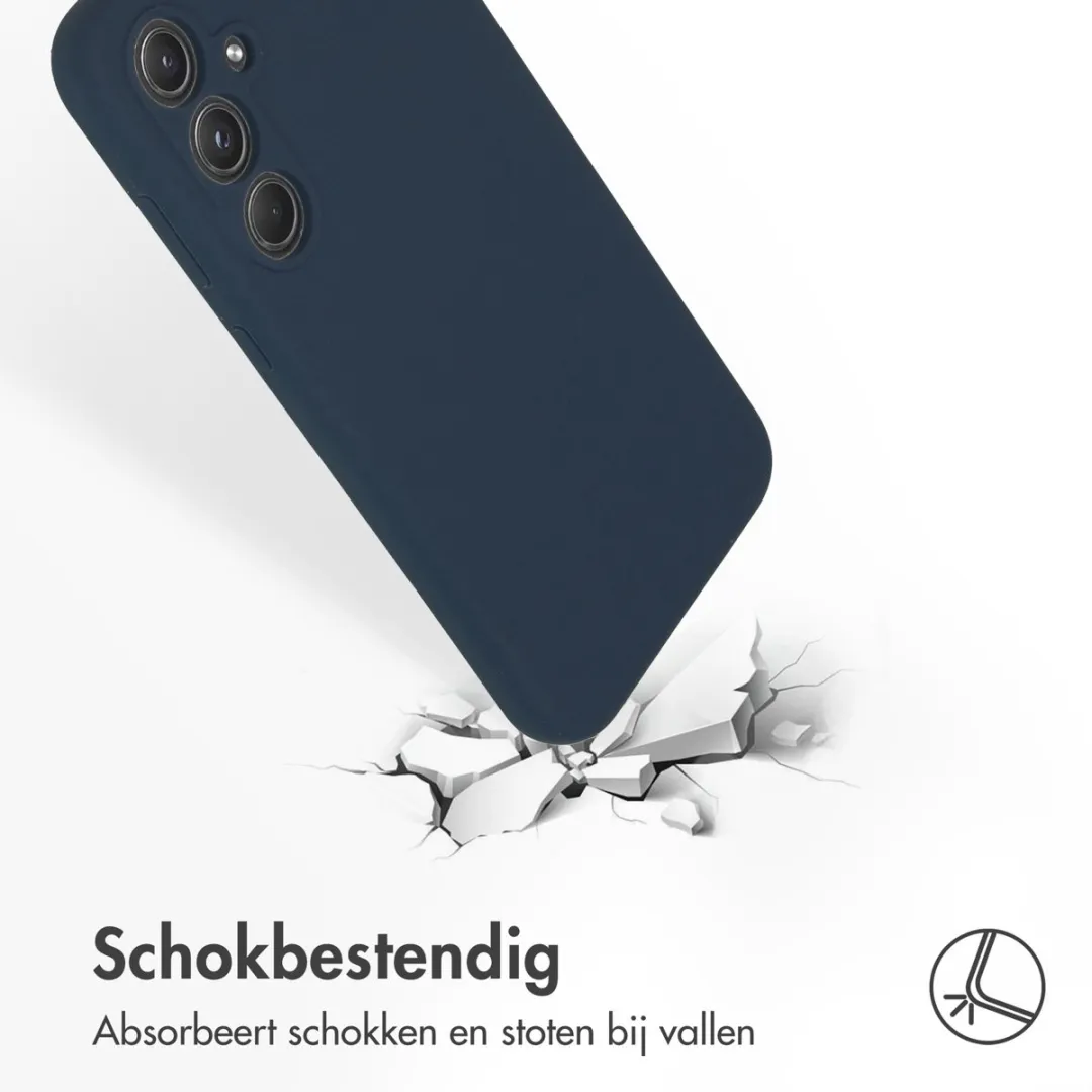 Accezz Hoesje Samsung Galaxy A55 Donkerblauw - SH00070964