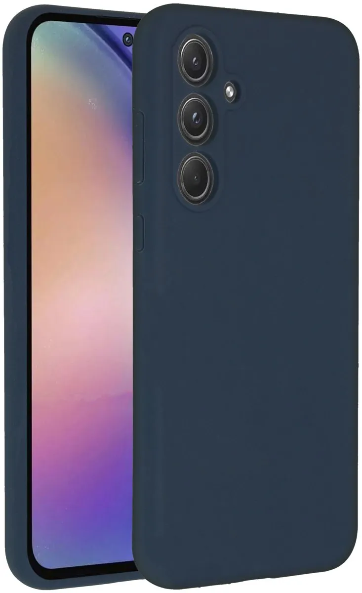 Accezz Hoesje Samsung Galaxy A55 Donkerblauw - SH00070964