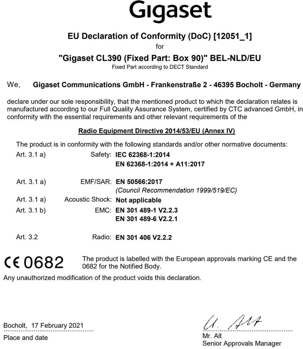 Gigaset CL390A Duo DECT Telefoon - 2 Handsets - Grijs