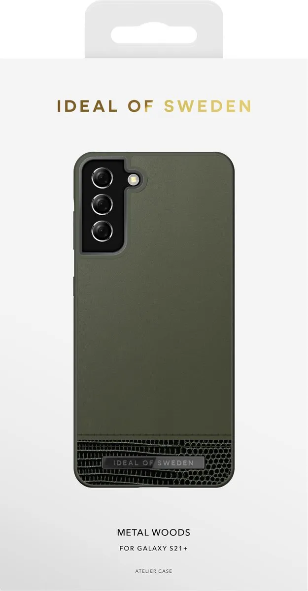 iDeal of Sweden Atelier Case Unity Samsung Galaxy S21+ - Groen - afbeelding 3 van 3