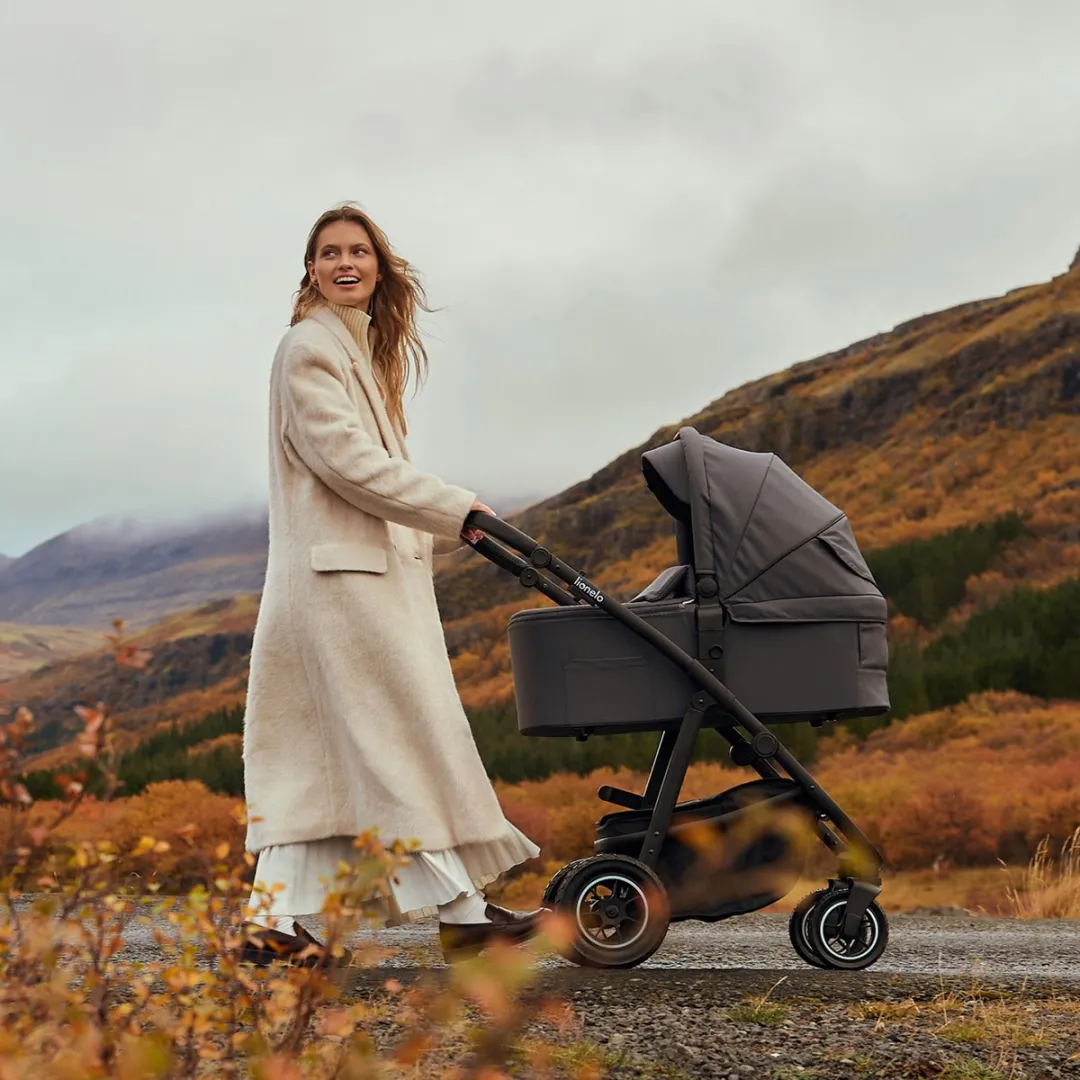 Lionelo Amber Plus 3-in-1 Kinderwagen Grijs