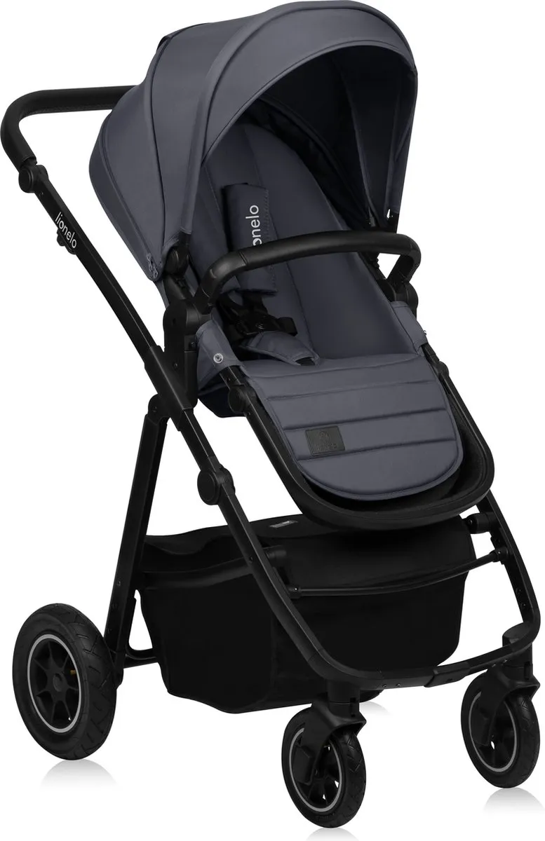 Lionelo Amber Plus 3-in-1 Kinderwagen Grijs
