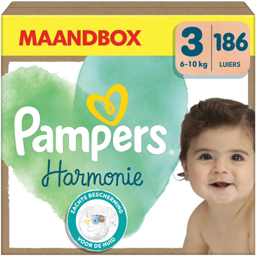 Pampers Harmonie Luiers Maat 3