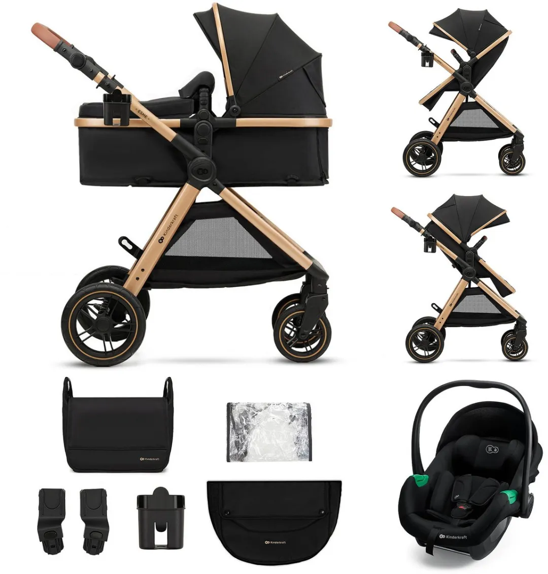 KinderKraft ESME PRO 3-in-1 Kinderwagen