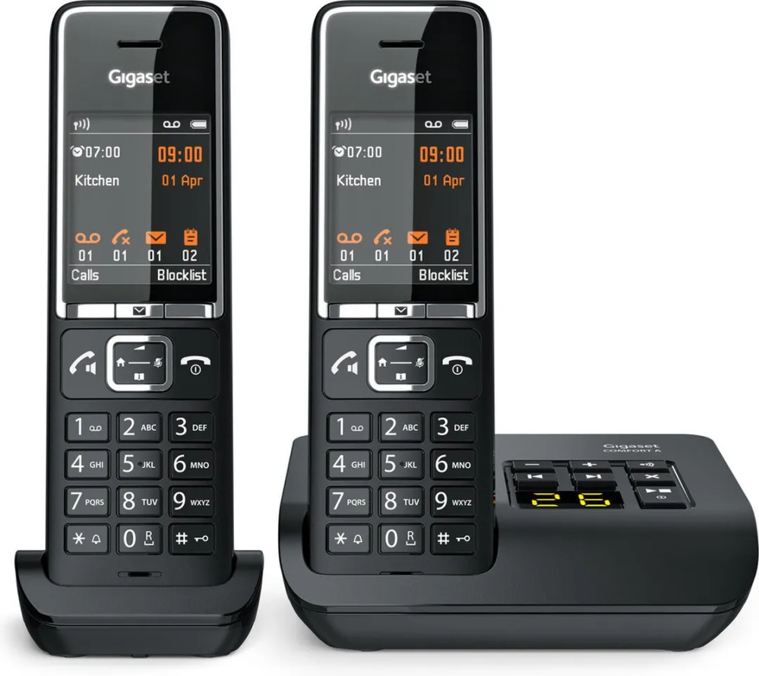 Gigaset COMFORT 550A duo DECT Telefoon - 2 Handsets - Zwart