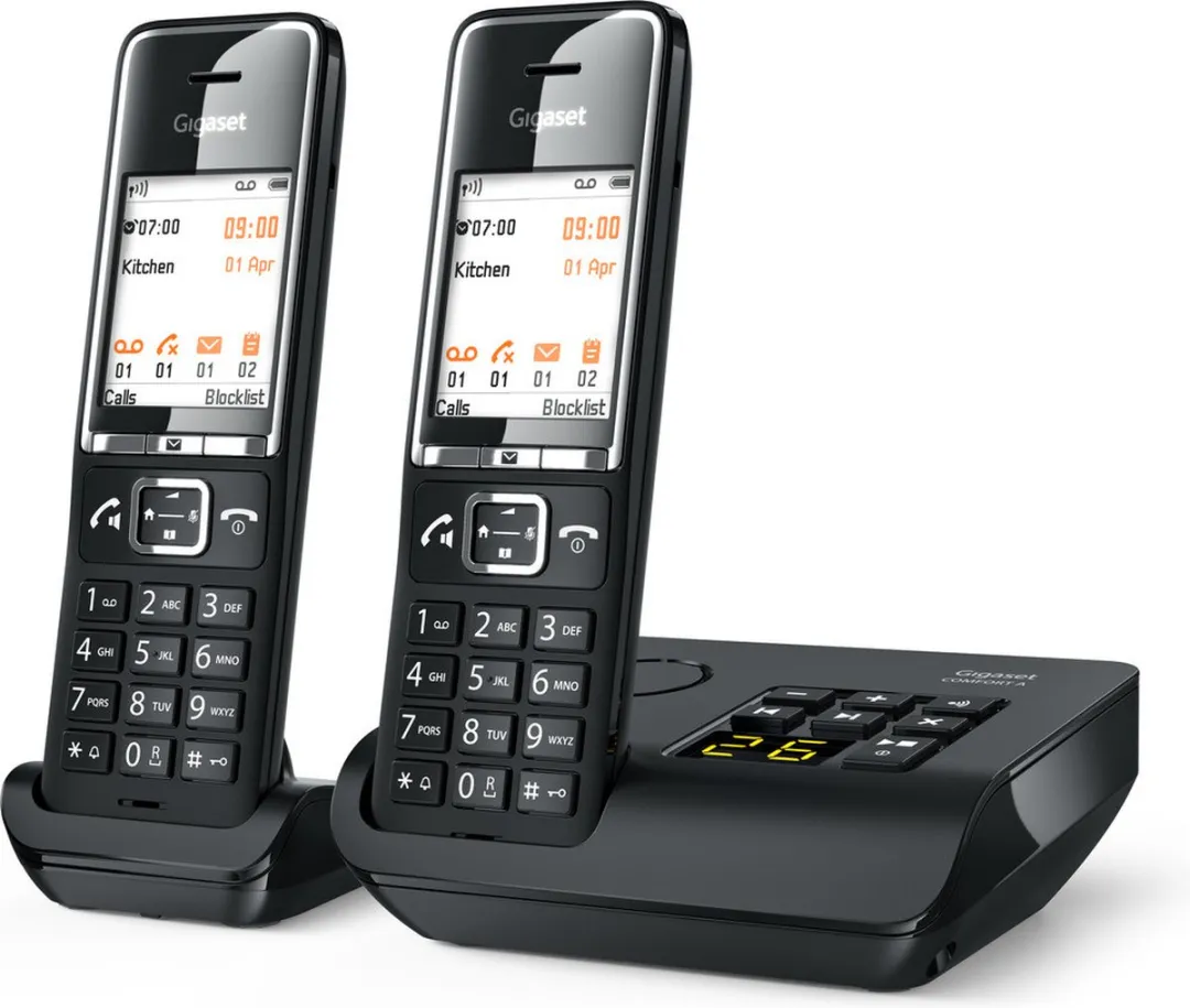 Gigaset COMFORT 550A duo DECT Telefoon - 2 Handsets - Zwart