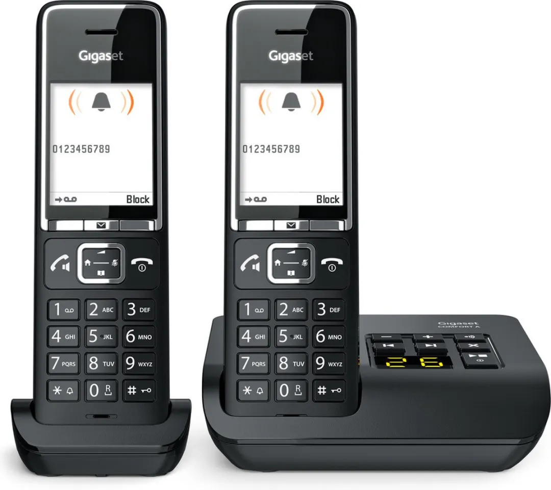 Gigaset COMFORT 550A duo DECT Telefoon - 2 Handsets - Zwart