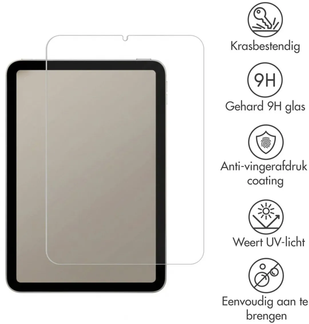 imoshion SH00079491 Tablet Screenprotector - iPad Mini 6/7 - Gehard Glas