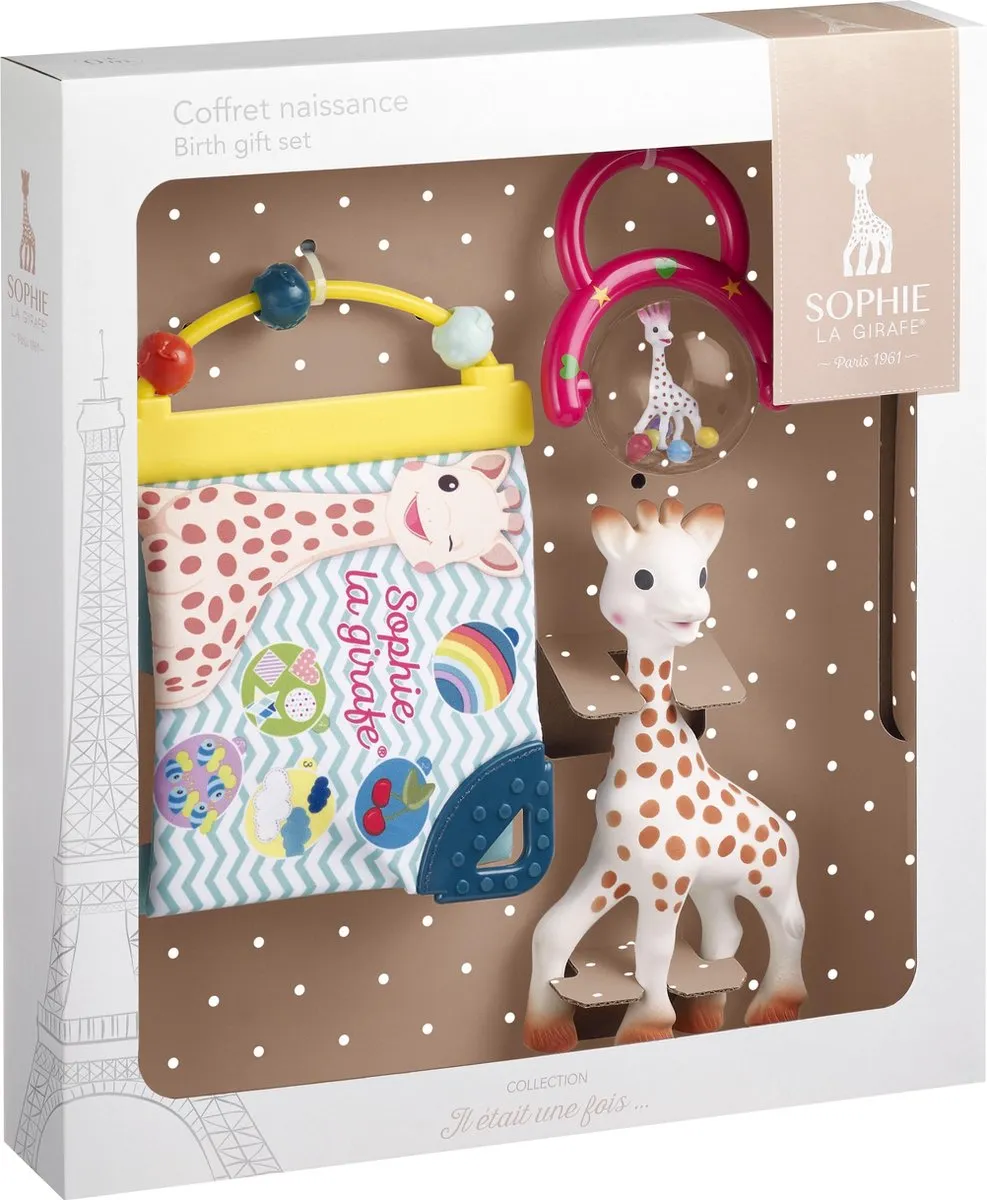 Sophie de Giraf Geboortecadeau 3-delig