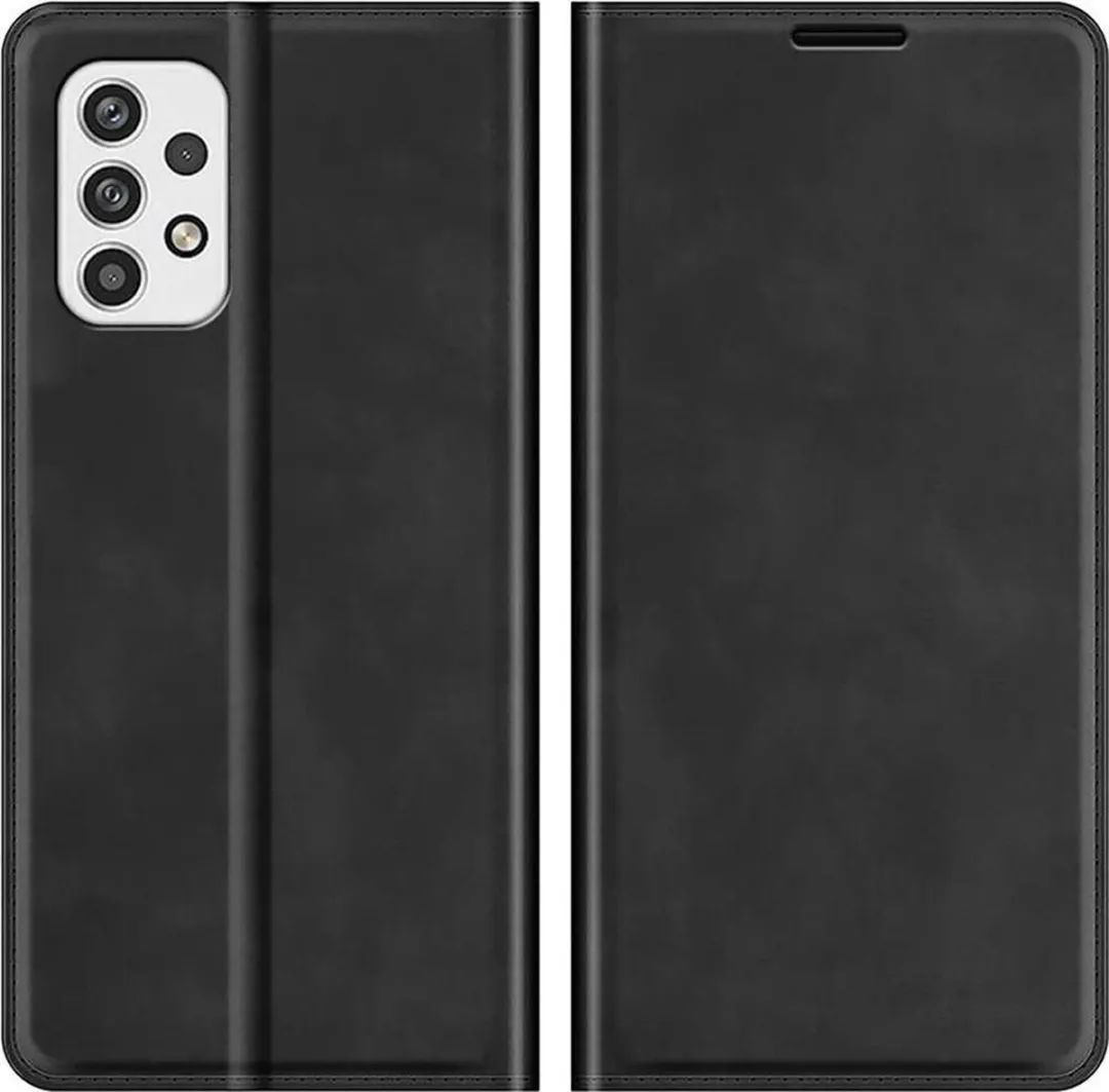 Just in Case Bookcase Hoesje Samsung Galaxy A23 - 4 Pasjes - Zwart