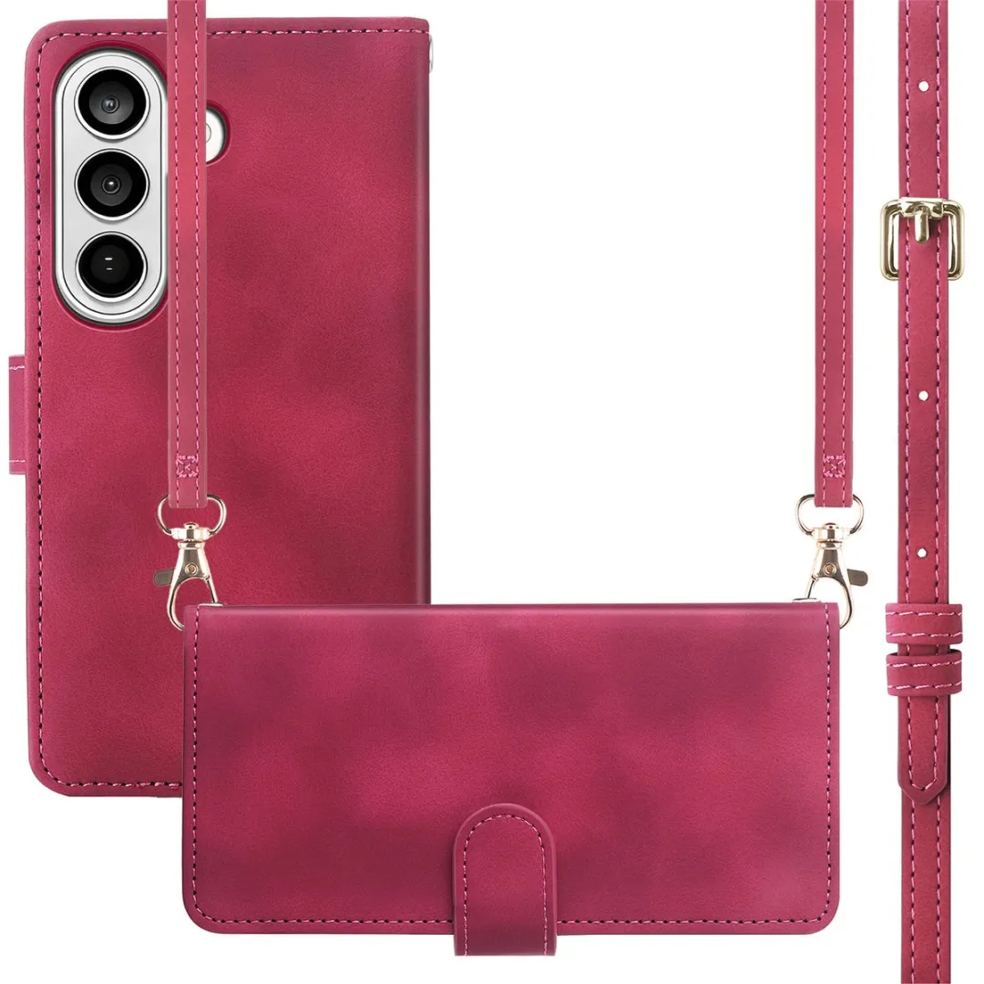 Imoshion Hoesje Samsung Galaxy S26 Bookcase Rood - 3 Pasjes