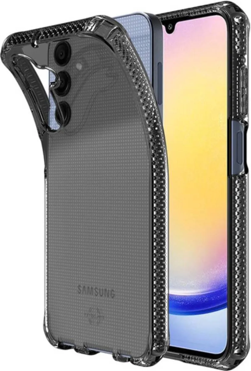ITSKINS Spectrum R Clear Samsung Galaxy A25 Hoesje - Zwart/Transparant