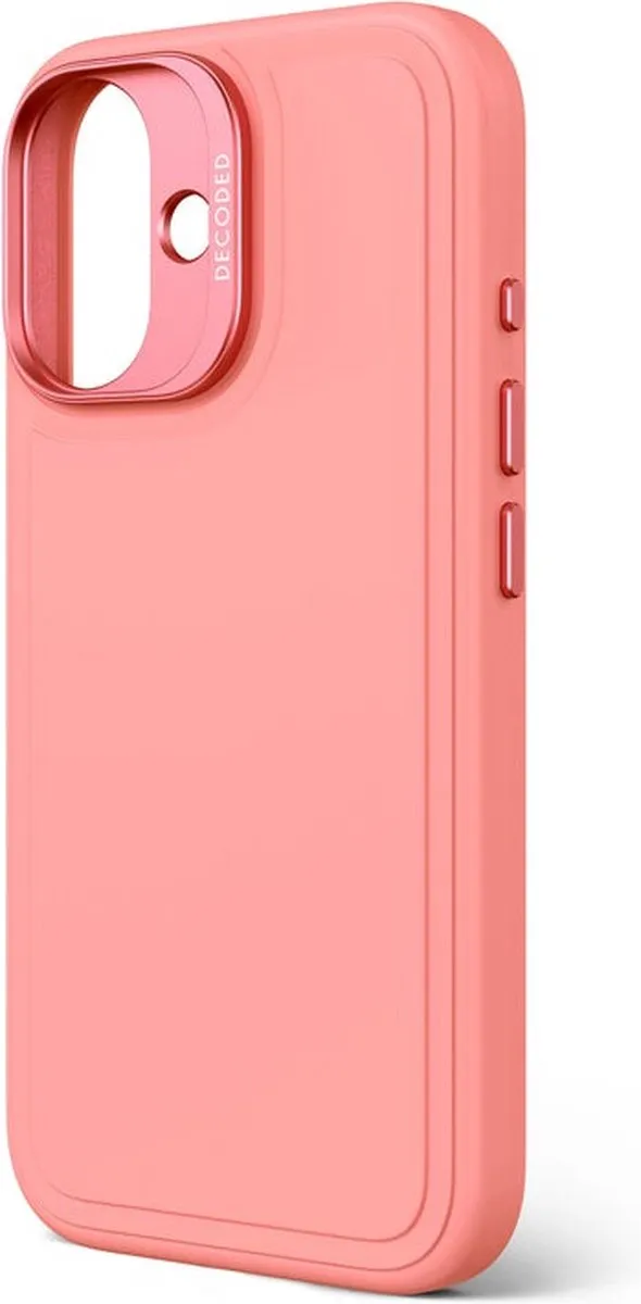 Decoded Siliconen Hoesje iPhone 16 - Bubble Gum Roze - MagSafe