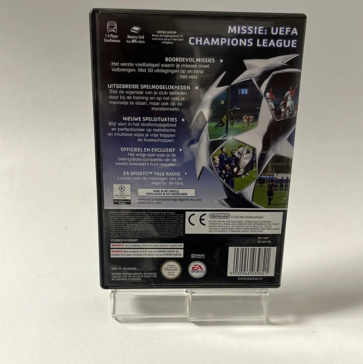 EA UEFA Champions League 2005 Voetbalgame