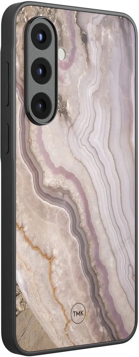 Casevibes Hoesje Samsung Galaxy A57 - Blauw Blush Marble