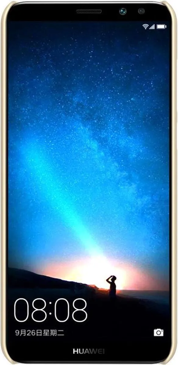 Nillkin Huawei Mate 10 Lite Hoesje Frosted Shield - Goud