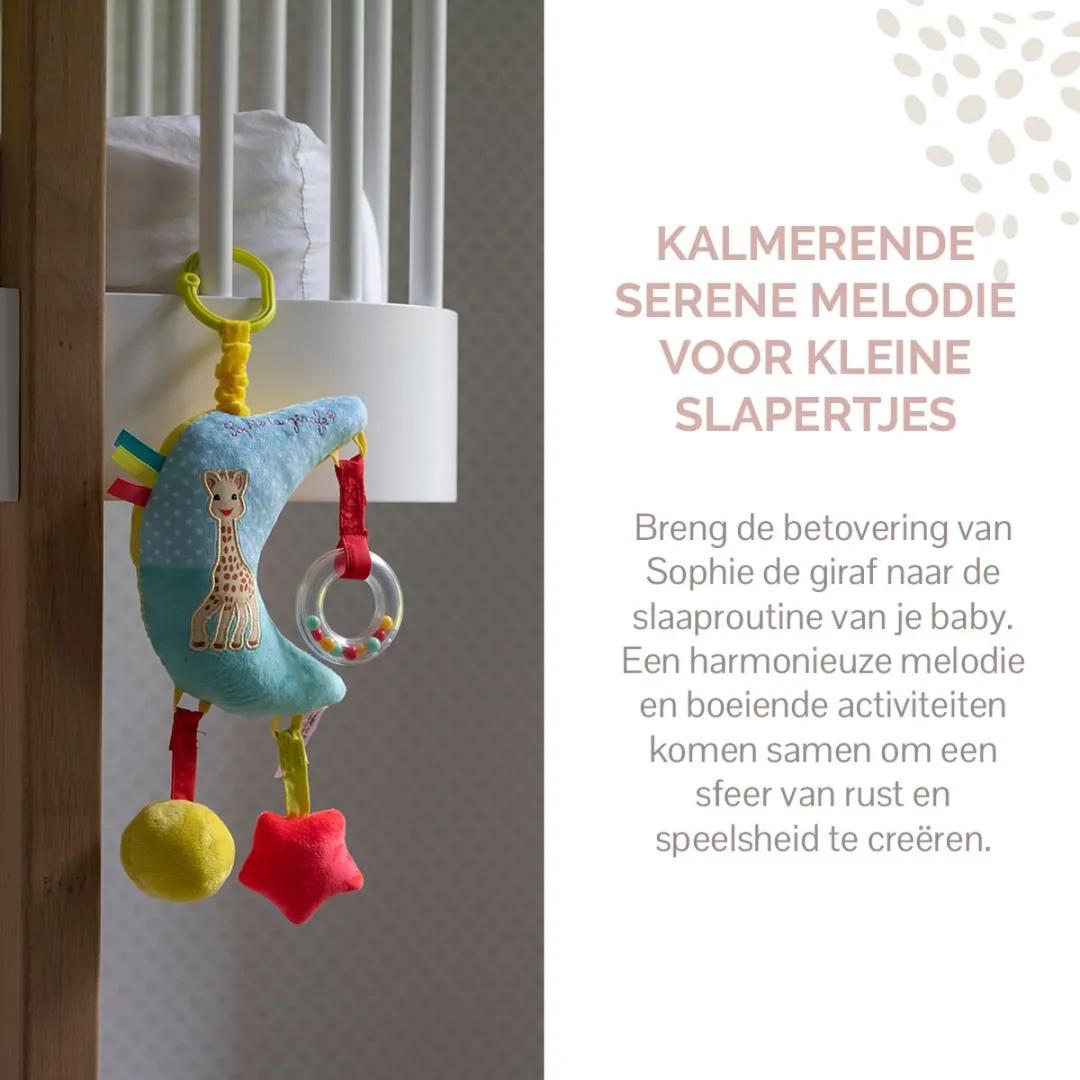 Sophie de Giraf Muziekmobiel - Meerkleurig