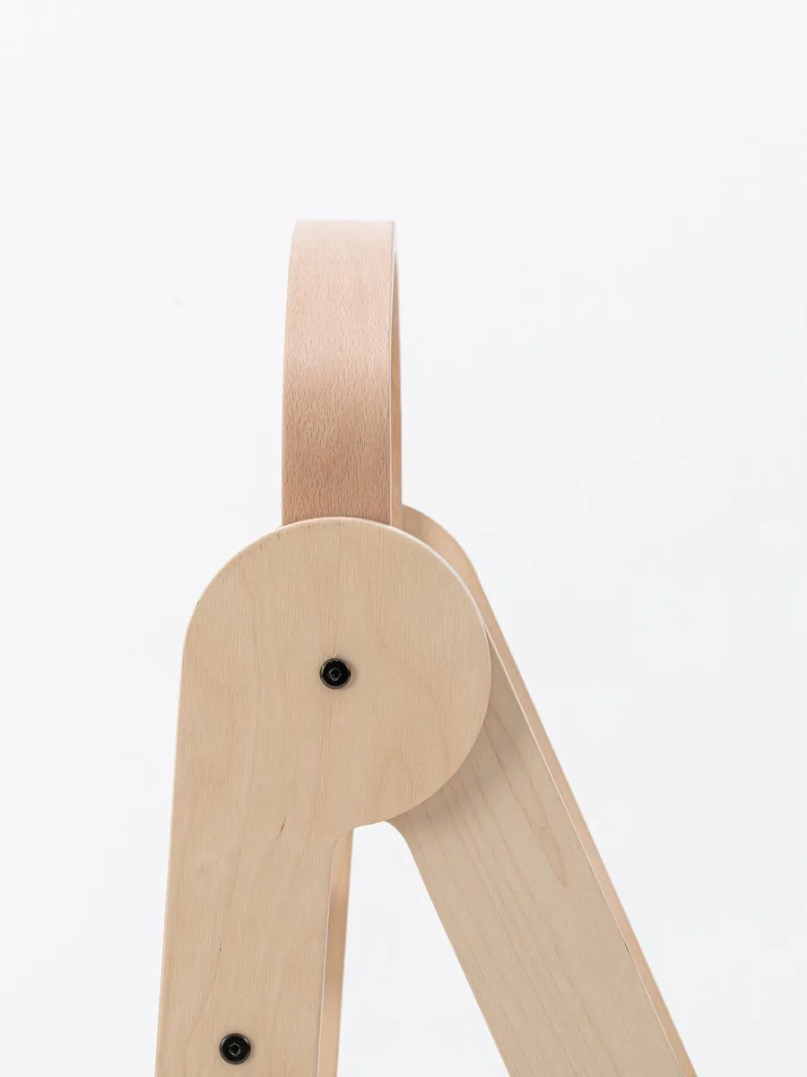 Mamatoyz Leertoren - Opvouwbaar en verstelbaar - Naturel