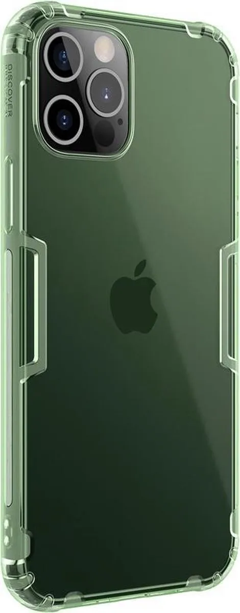 Nillkin iPhone 12/12 Pro Nature TPU Hoesje - Donker Groen