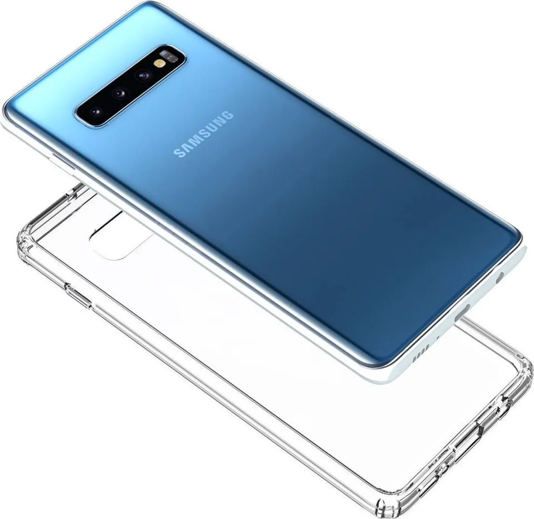 BMAX TPU Hoes Samsung Galaxy S10+ - Transparant - MPN 4534345823