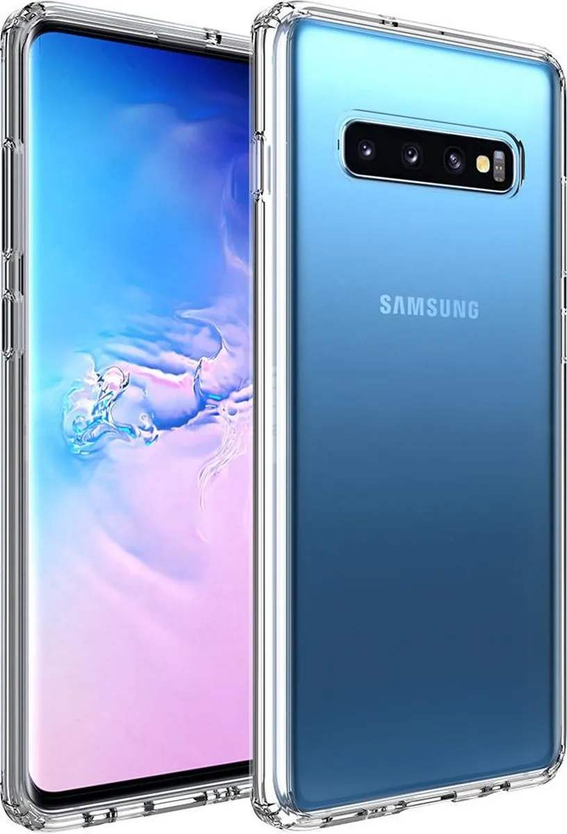 BMAX TPU Hoes Samsung Galaxy S10+ - Transparant - MPN 4534345823