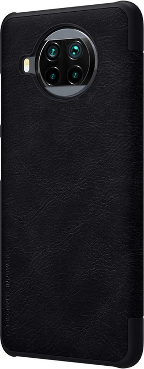 Nillkin Qin PU Leather Book Case Xiaomi Mi 10T Lite - Zwart