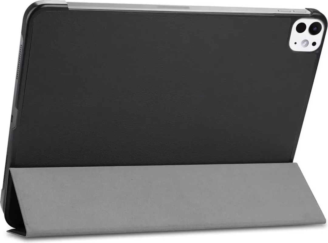 Just in Case Cazy Tablet Hoes TriFold Bookcase - iPad Pro 11 M4/M5 - Zwart