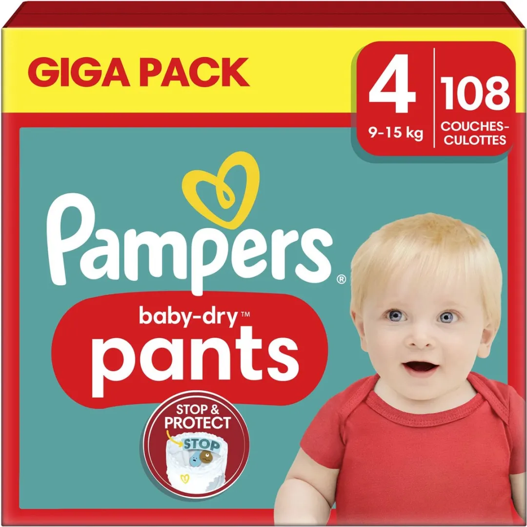 Pampers Baby-Dry Pants Maat 4