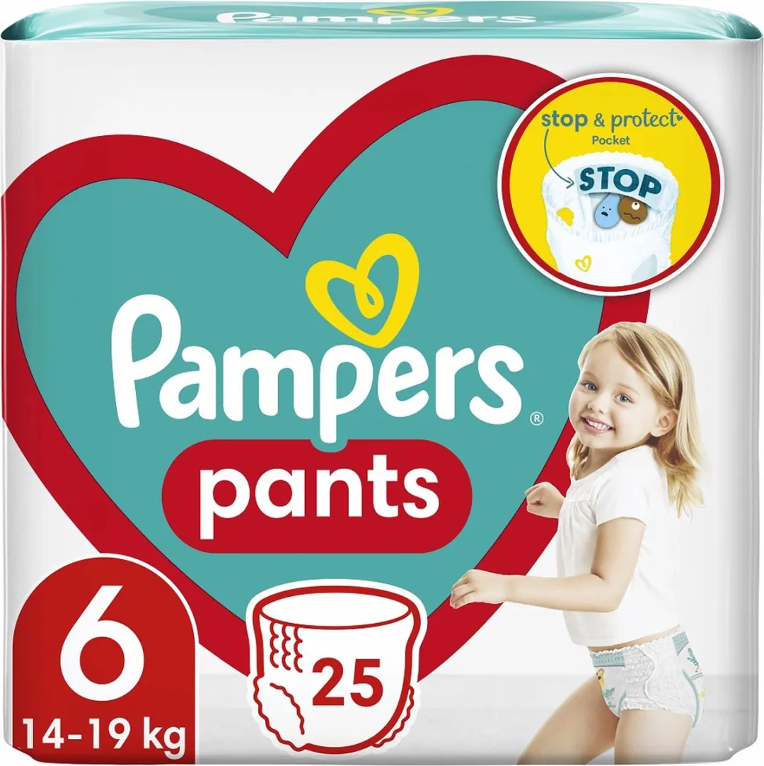 Pampers Baby Dry Pants Maat 6