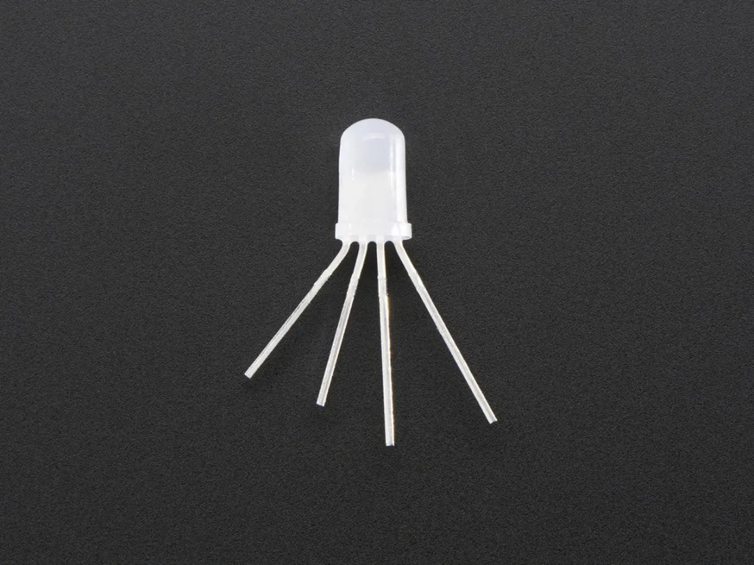 Adafruit NeoPixel WS2811 LED 5mm RGB - Diffuus